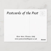 Oud Briefkaart - Arno, Florence, Italië (Achterkant)