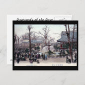 Oud Briefkaart - Asakusa Park, Tokio (Voorkant / Achterkant)