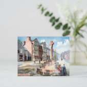 Oud Briefkaart - Askrigg, Yorkshire (Staand voorkant)