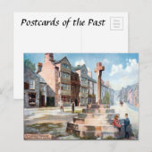 Oud Briefkaart - Askrigg, Yorkshire (Voorkant / Achterkant)