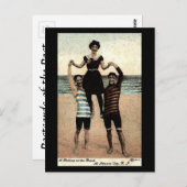 Oud Briefkaart - Atlantic City, New Jersey, VS (Voorkant / Achterkant)