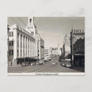 Oud Briefkaart - Auckland, Nieuw-Zeeland