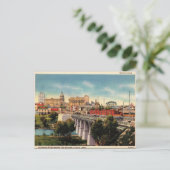 Oud Briefkaart - Austin, Texas (Staand voorkant)