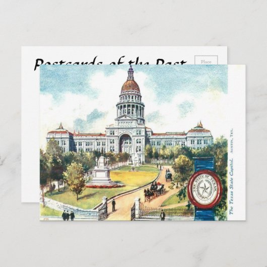 Oud Briefkaart - Austin, Texas (Voorkant / Achterkant)