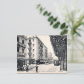 Oud Briefkaart - Ave Jules-Ferry, Tunis (Staand voorkant)