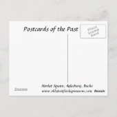 Oud Briefkaart - Aylesbury, Buckinghamshire (Achterkant)