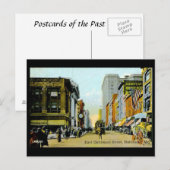 Oud Briefkaart - Baltimore, Maryland, VS (Voorkant / Achterkant)