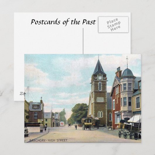 Oud Briefkaart - Banchory, Aberdeenshire (Voorkant / Achterkant)