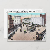 Oud Briefkaart - Bangor, Maine (Voorkant / Achterkant)