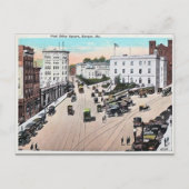 Oud Briefkaart - Bangor, Maine (Voorkant)