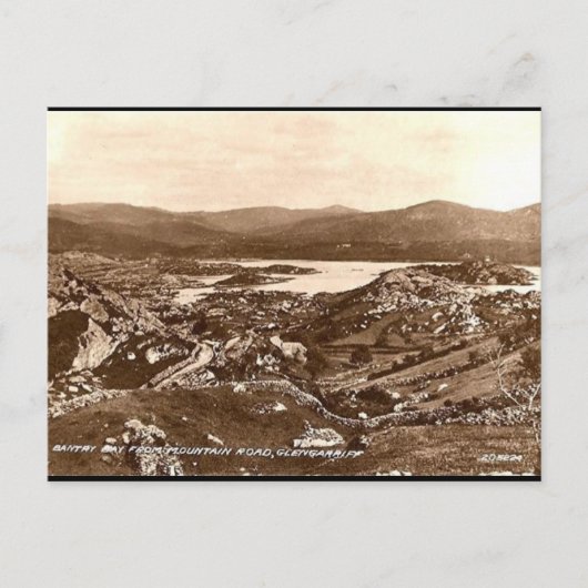 Oud Briefkaart - Bantry Bay, Co Cork, Ierland (Voorkant)
