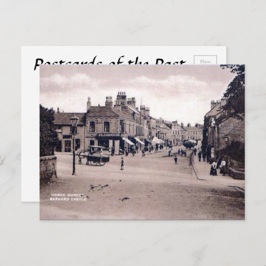 Oud Briefkaart - Barnard Castle, Co Durham (Voorkant / Achterkant)
