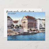 Oud Briefkaart - Bazel, Zwitserland (Voorkant / Achterkant)