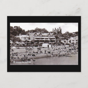 Oud Briefkaart - Beach, Felixstowe, Suffolk