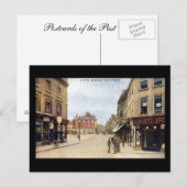 Oud Briefkaart, Bedford High Street Briefkaart (Voorkant / Achterkant)