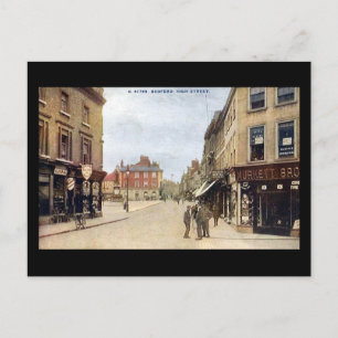 Oud Briefkaart, Bedford High Street Briefkaart