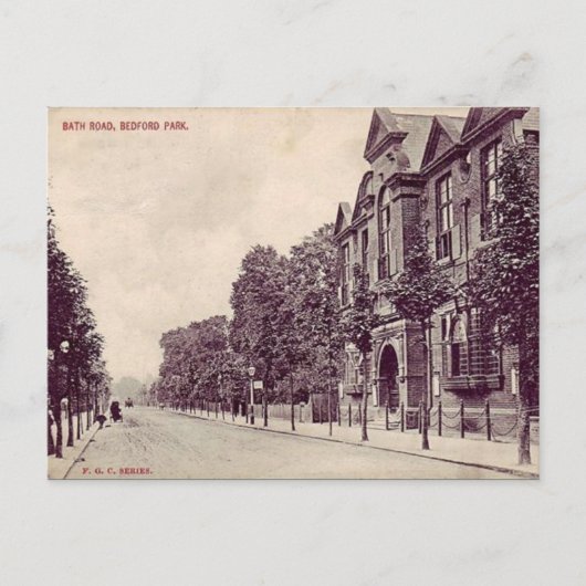 Oud Briefkaart - Bedford Park, Chiswick (Voorkant)