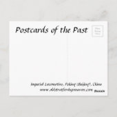 Oud Briefkaart - Beijing, China (Achterkant)