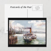 Oud Briefkaart - Belfast Harbour (Voorkant / Achterkant)