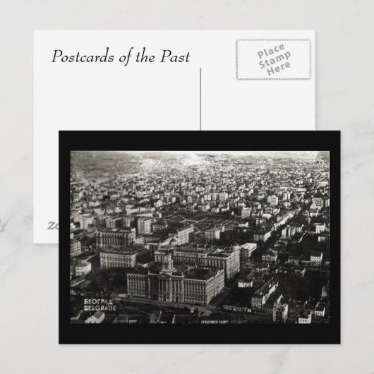 Oud Briefkaart - Belgrado (Voorkant / Achterkant)