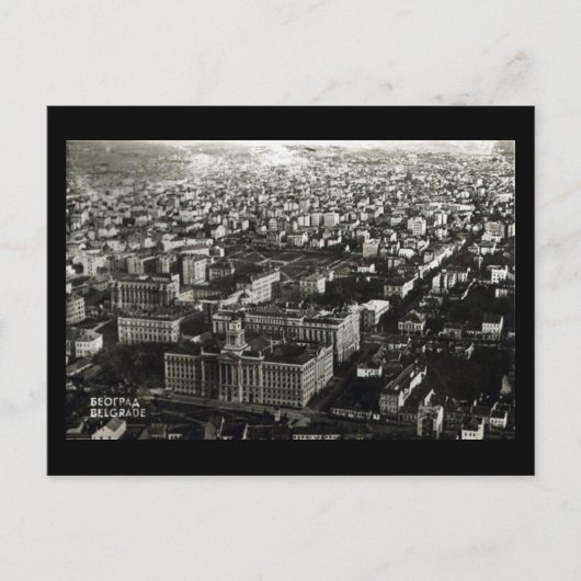 Oud Briefkaart - Belgrado (Voorkant)