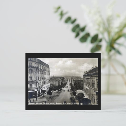 Oud Briefkaart - Belgrado 1928 (Staand voorkant)