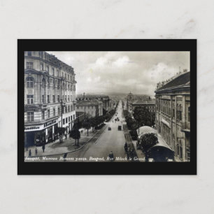 Oud Briefkaart - Belgrado 1928