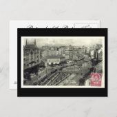 Oud Briefkaart, Belgrado 1934 Briefkaart (Voorkant / Achterkant)