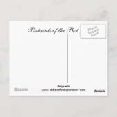 Oud Briefkaart, Belgrado Briefkaart (Achterkant)