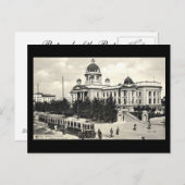 Oud Briefkaart, Belgrado in 1940 Briefkaart (Voorkant / Achterkant)