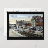 Oud Briefkaart - Belgrado, Terazije in 1934 (Voorkant / Achterkant)