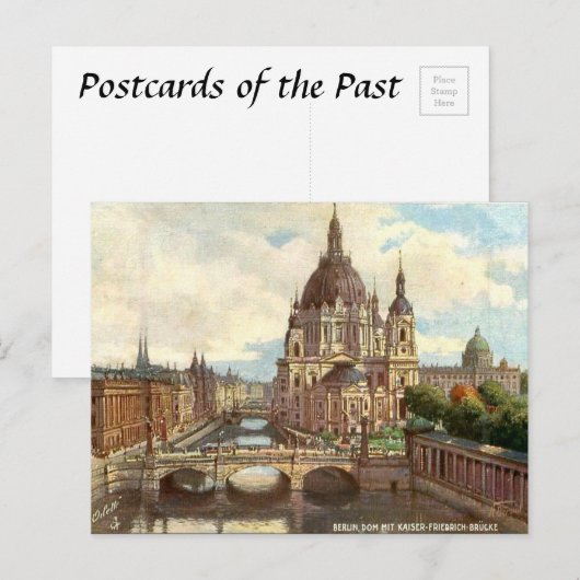 Oud Briefkaart - Berlijn, Duitsland (Voorkant / Achterkant)