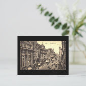 Oud Briefkaart, Berlijn, Friedrichstrasse Briefkaart (Staand voorkant)