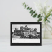 Oud Briefkaart, Berlijn, Reichstag Briefkaart (Staand voorkant)