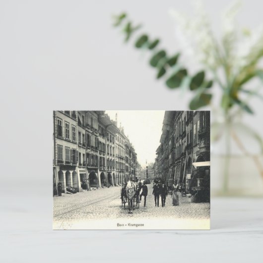 Oud Briefkaart - Bern, Zwitserland (Staand voorkant)