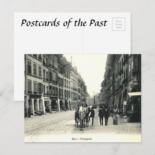 Oud Briefkaart - Bern, Zwitserland (Voorkant / Achterkant)