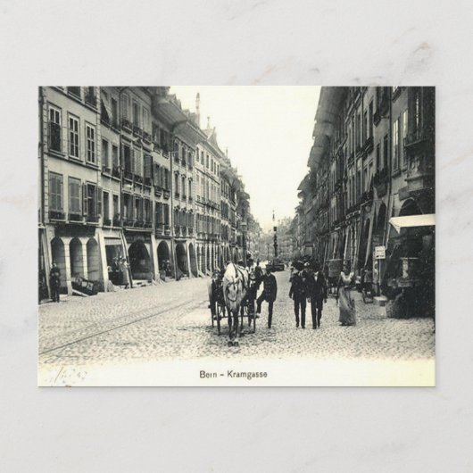 Oud Briefkaart - Bern, Zwitserland (Voorkant)