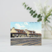 Oud Briefkaart - Billings, Montana (Staand voorkant)