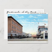 Oud Briefkaart - Billings, Montana, VS (Voorkant / Achterkant)