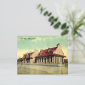 Oud Briefkaart - Billings, Montana, VS (Staand voorkant)