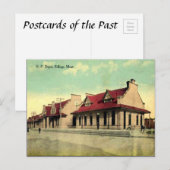 Oud Briefkaart - Billings, Montana, VS (Voorkant / Achterkant)