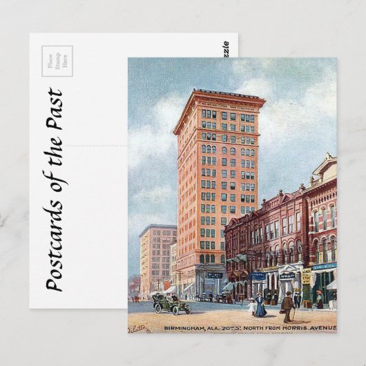 Oud Briefkaart - Birmingham, Alabama (Voorkant / Achterkant)