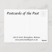 Oud Briefkaart - Birmingham, Alabama (Achterkant)