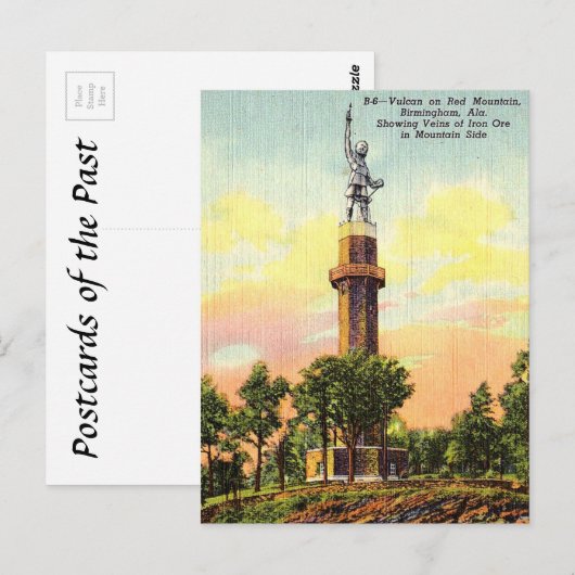 Oud Briefkaart - Birmingham, Alabama (Voorkant / Achterkant)