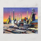 Oud Briefkaart - Birmingham, Alabama (Voorkant)