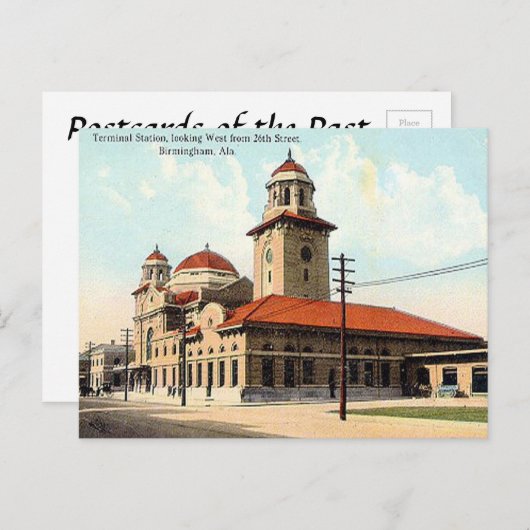 Oud Briefkaart - Birmingham, Alabama (Voorkant / Achterkant)