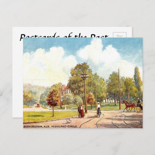 Oud Briefkaart - Birmingham, Alabama (Voorkant / Achterkant)