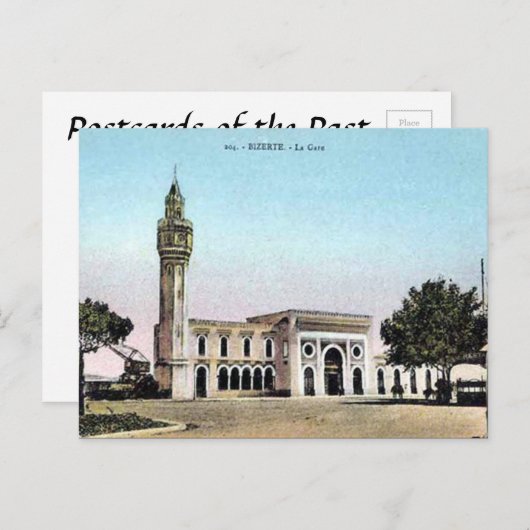 Oud Briefkaart - Bizerte, Tunesië (Voorkant / Achterkant)