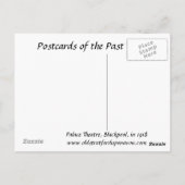 Oud Briefkaart - Blackpool, Lancashire (Achterkant)