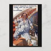 Oud Briefkaart - Blackpool, Lancashire (Voorkant)